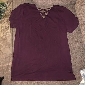 PINK Crisscross V-Neck